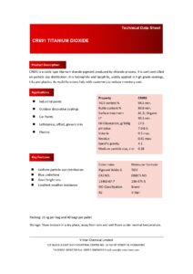 titanium dioxide rutile cr 691