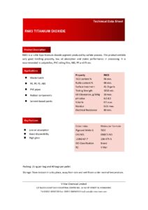 titanium dioxide rutile r603